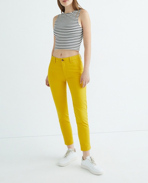 Imagen 0 de Pantalón chino de mujer Slim