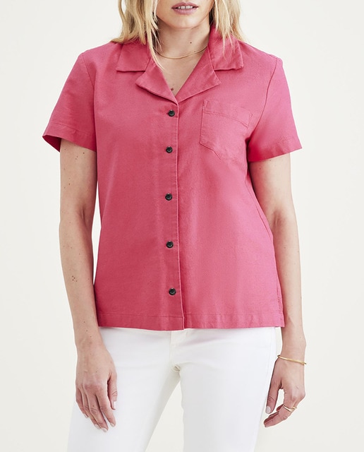 Imagen 0 de Camisa de mujer de manga corta