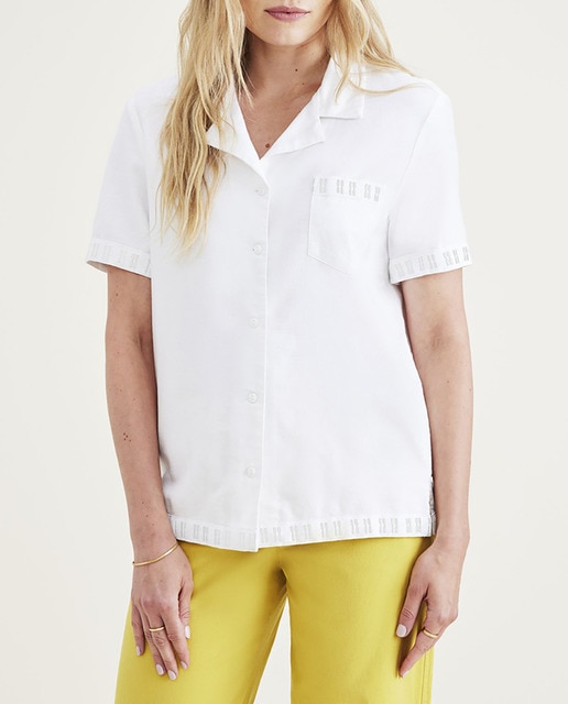 Imagen 0 de Camisa de mujer de manga corta