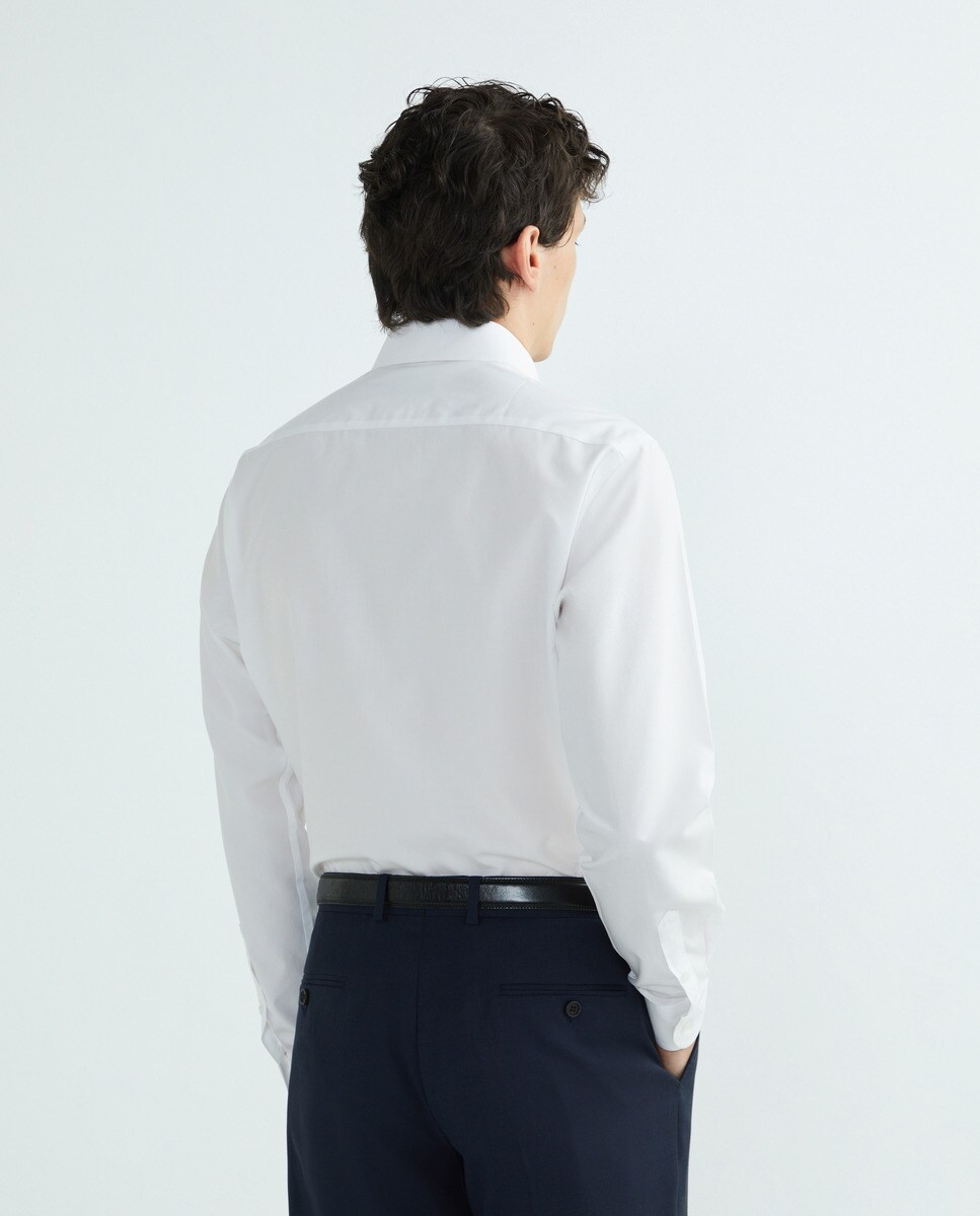 Camisa Non Iron Branco-3
