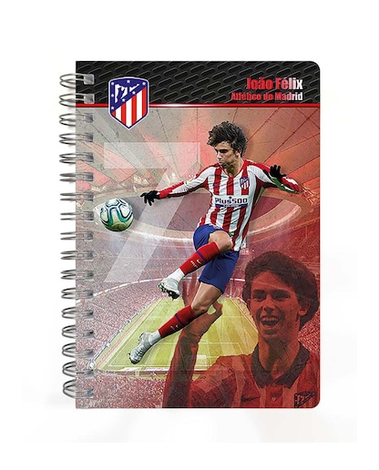 Imagen 0 de Cuaderno mediano 3D Atlético de Madrid João Félix