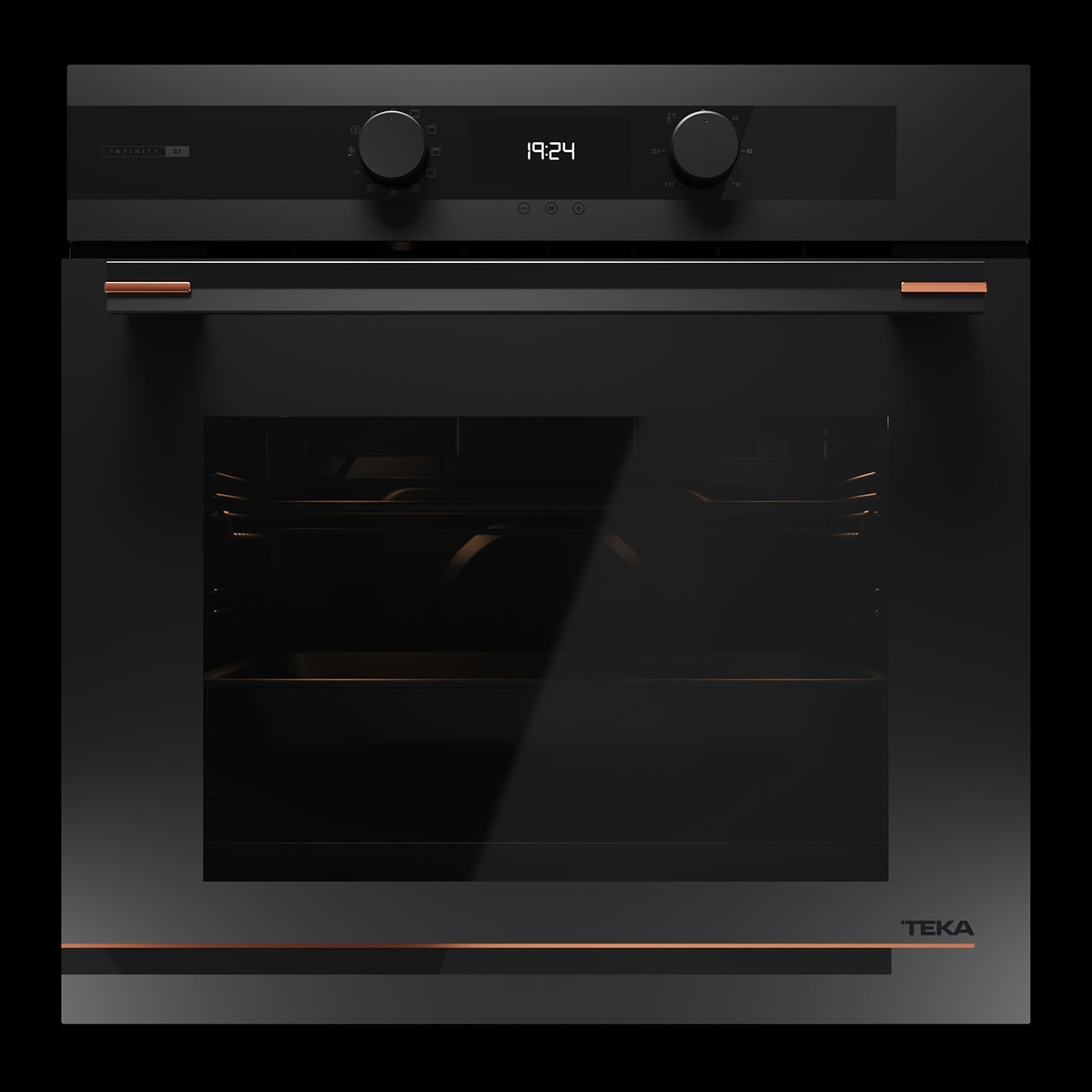 Horno convencional Teka Hydroclean Pro Automático - HLB 84-G1 BM Negro mate-2