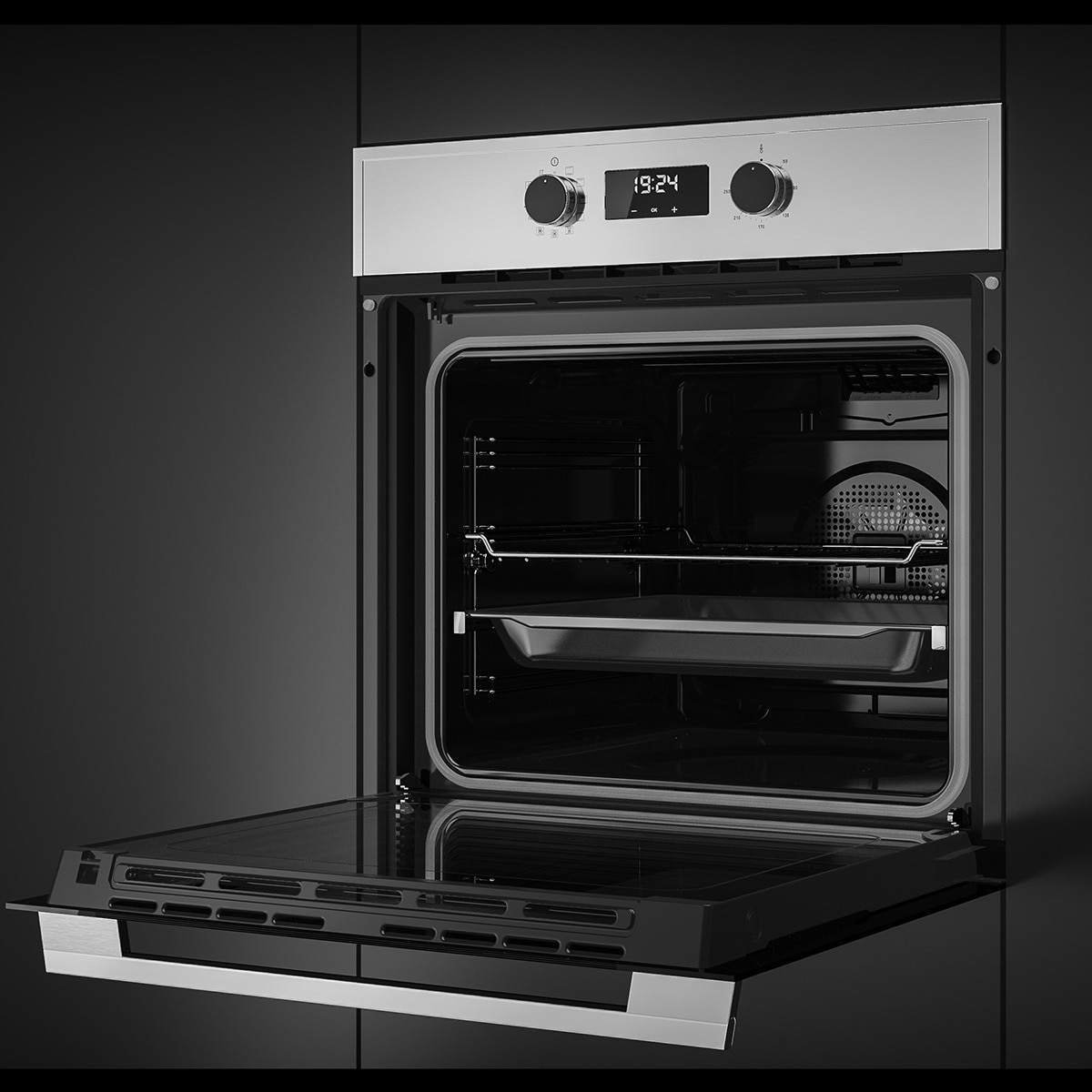 Horno convencional Teka Pirolítico - HSB 625 P S IX Acero Inox-3