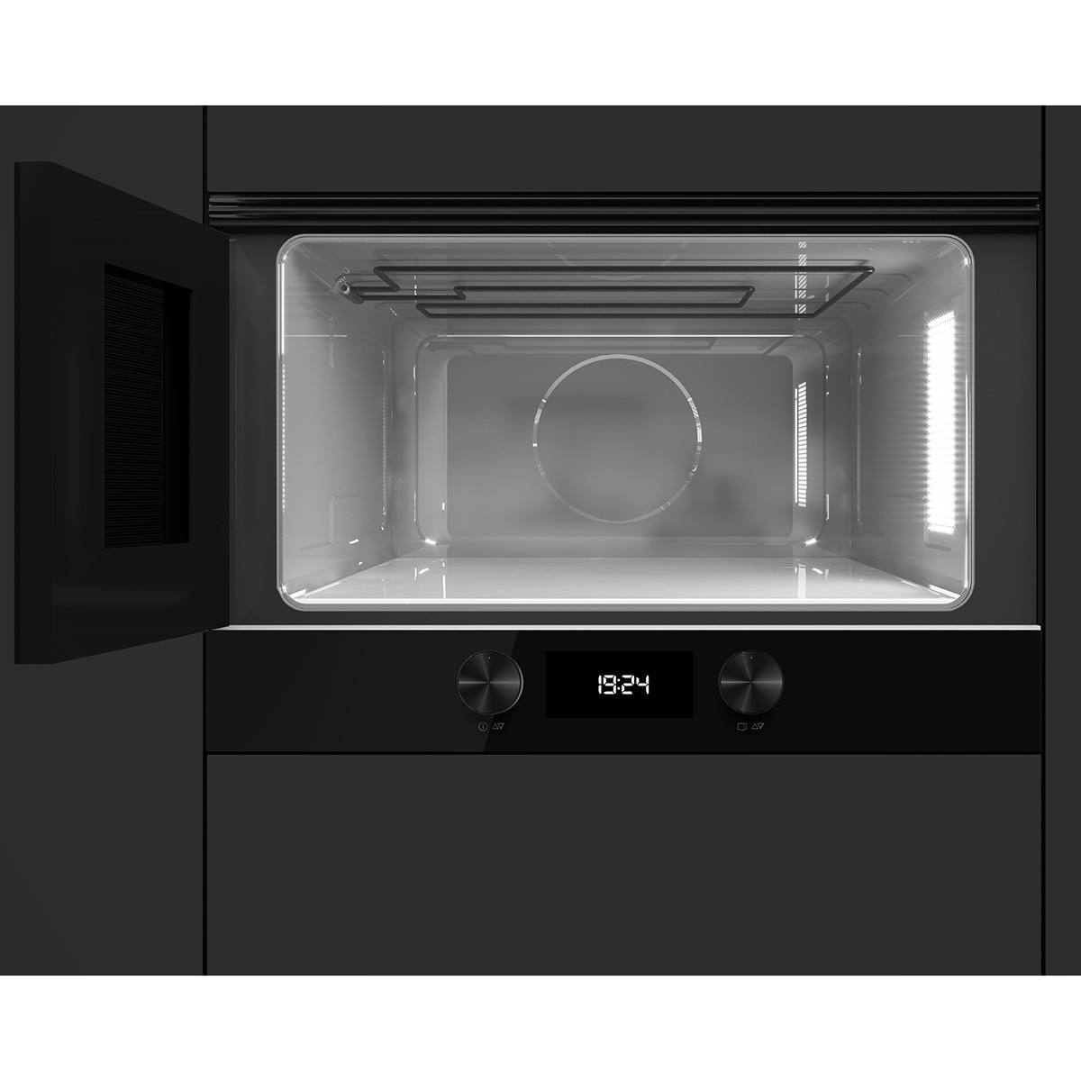 Microondas integrable Teka 22 litros y grill - ML 8220 BIS L FBK Negro-10