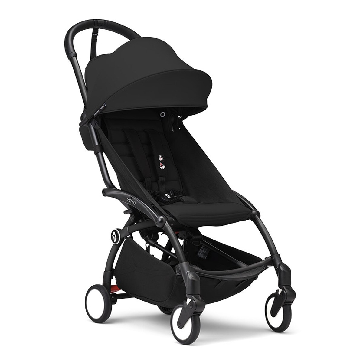 Carrinho de Passeio Stokke® YOYO³ com Chassis Preto e Oack de 6+ Color Preto 1