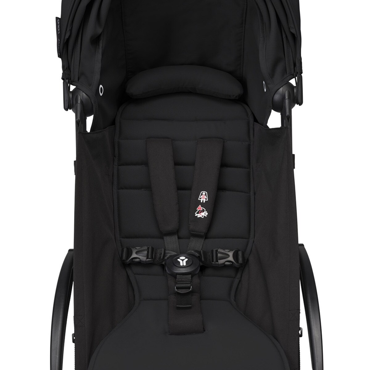 Carrinho de Passeio Stokke® YOYO³ com Chassis Preto e Oack de 6+ Color Preto 4