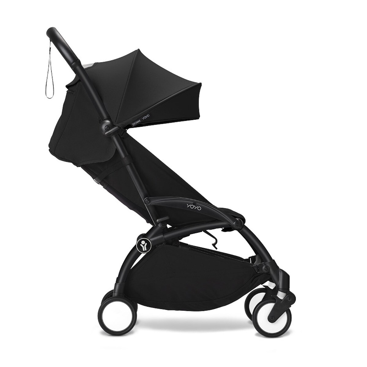 Carrinho de Passeio Stokke® YOYO³ com Chassis Preto e Oack de 6+ Color Preto 3