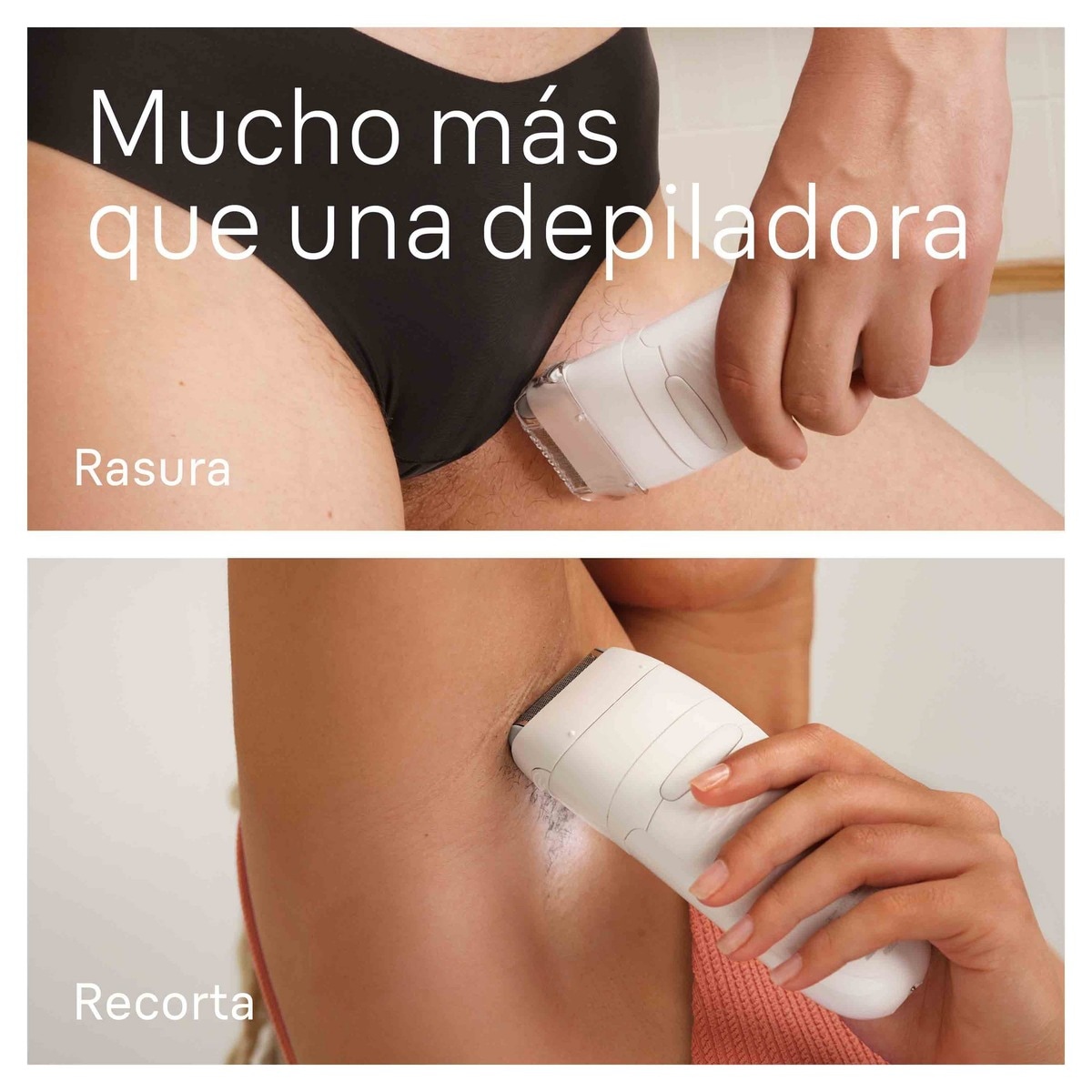 Depiladora eléctrica Braun Silk-épil 7, inalámbrica, uso en seco y húmedo Blanco / Flamenco-6