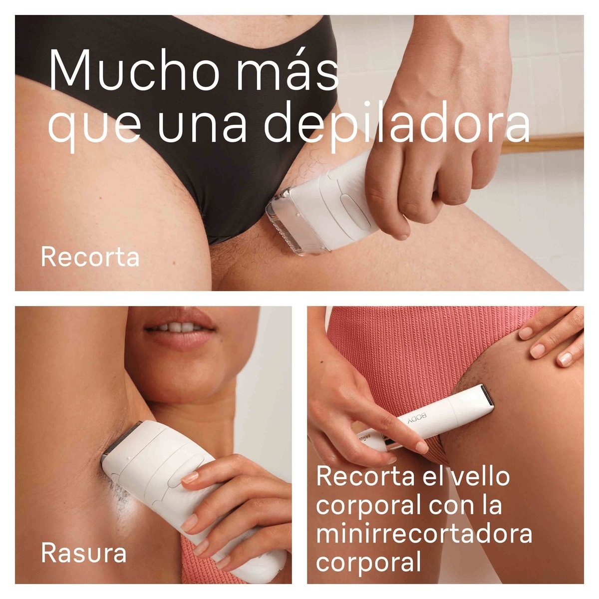 Depiladora eléctrica Braun Silk-épil 7, inalámbrica, uso en seco y húmedo Blanco / Plata-5