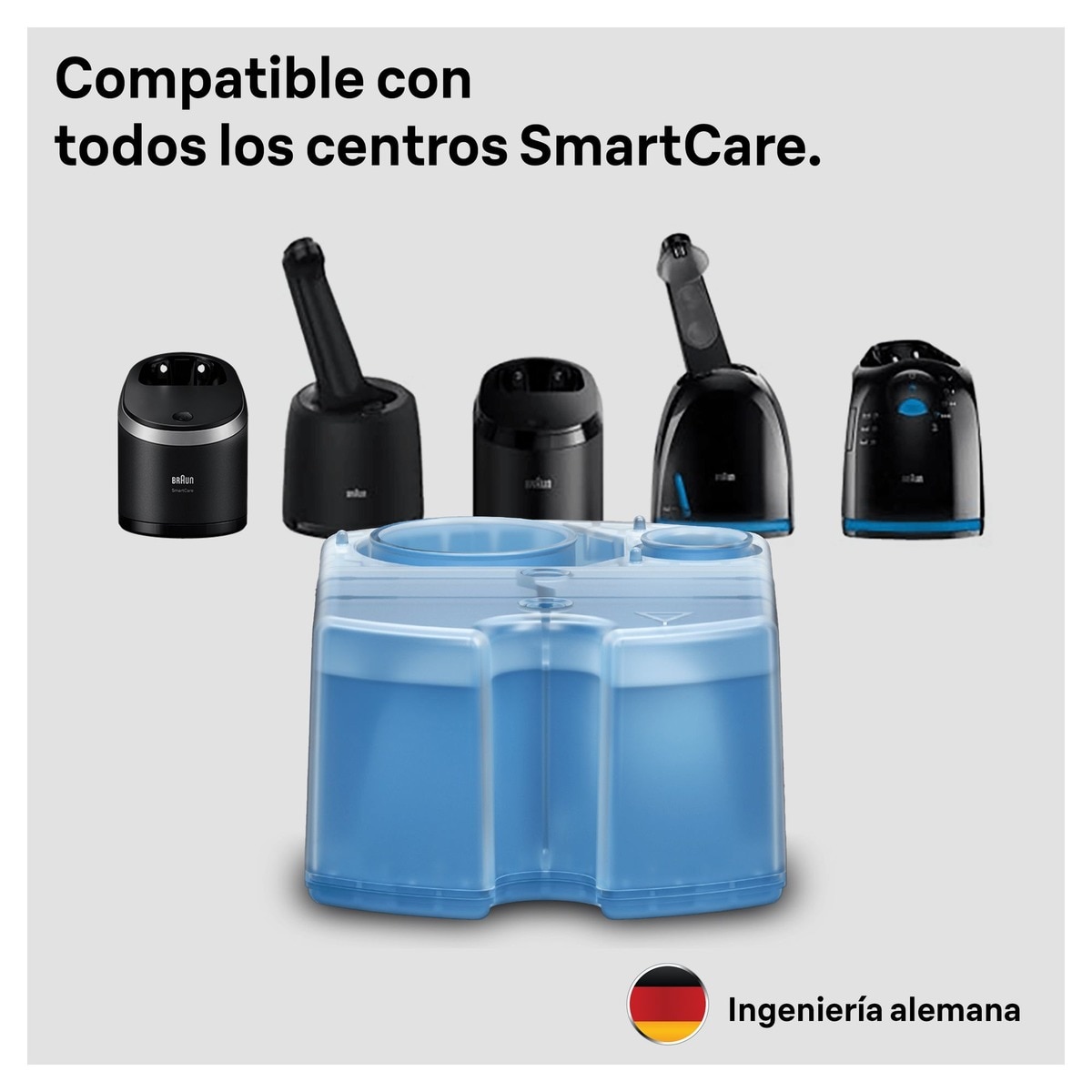 Pack 6 cartuchos de recambio para afeitadora Braun ShaverCare 3 en 1 6