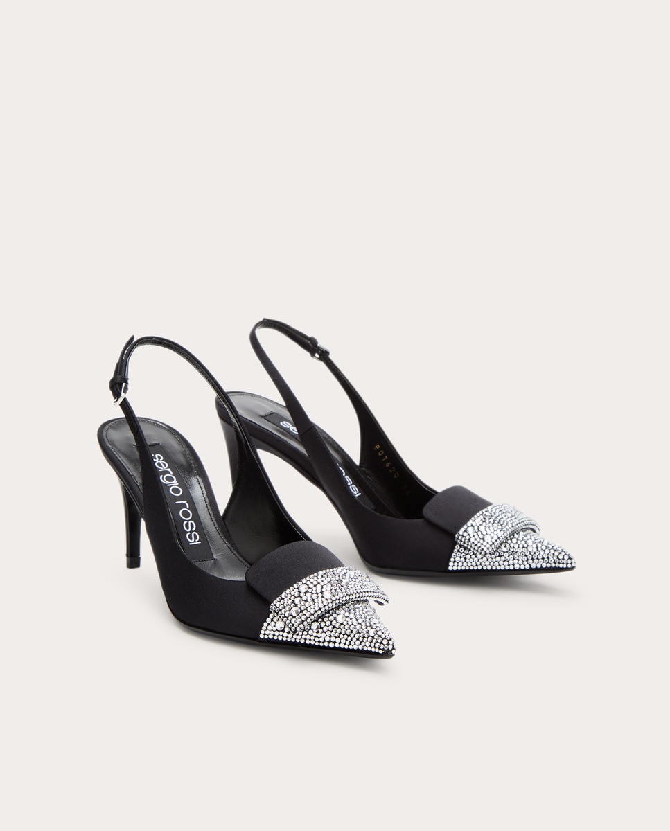 Zapatos de tacón Negro-2