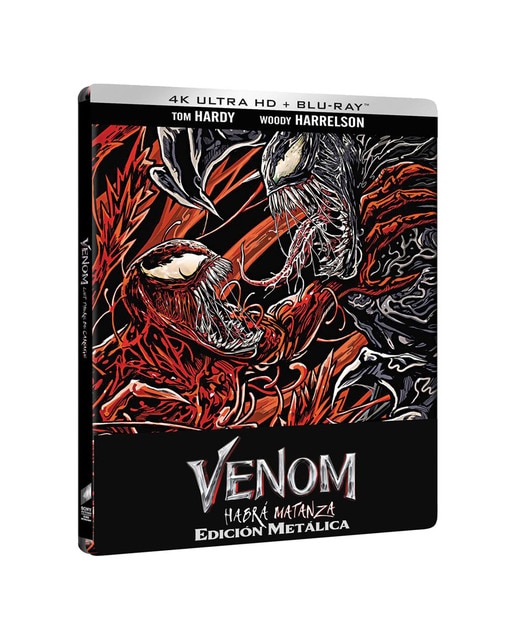 Imagen 0 de Venom 2: Habrá matanza (Edición Metálica) (4K Ultra HD + Blu-Ray)