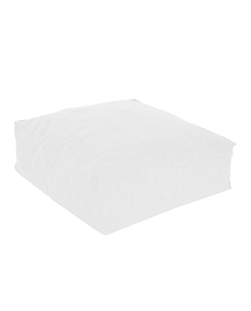 Imagen 0 de Pouf poliéster 87x87x32 modular beige