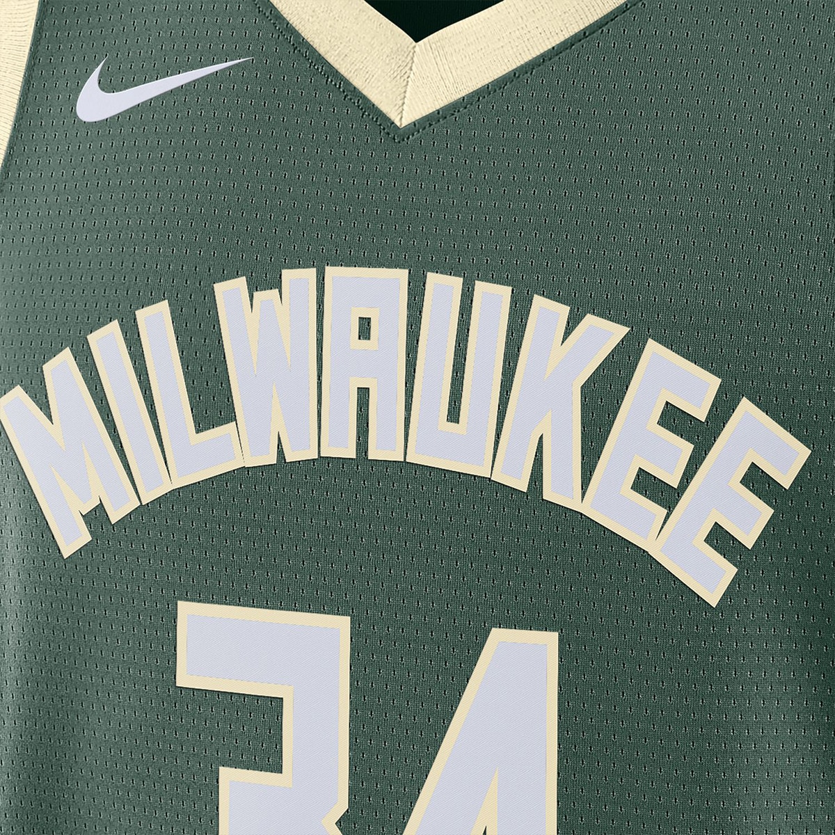 T-shirt de Criança Milwaukee Bucks Giannis Antetokounmpo Verde-3