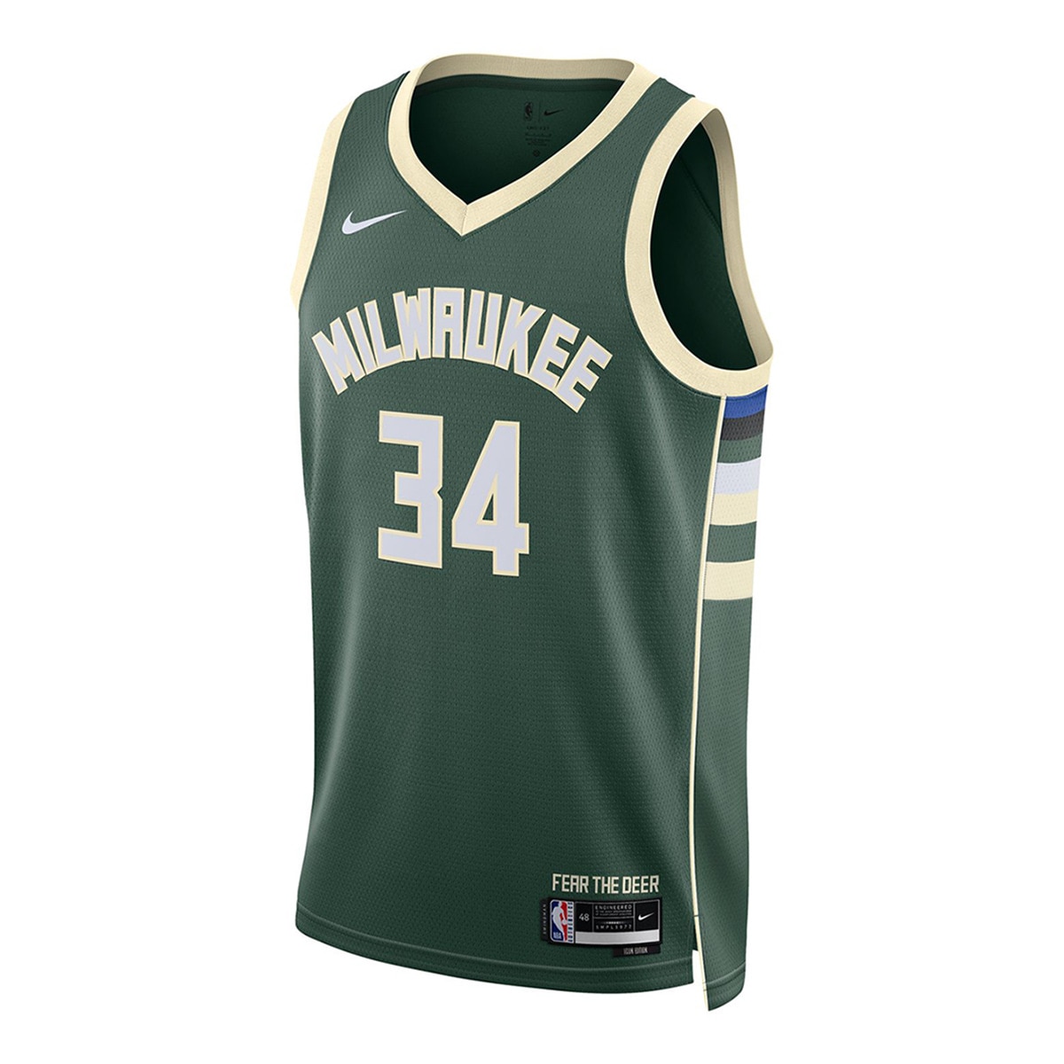 Camiseta de niños Milwaukee Bucks Giannis Antetokounmpo Nike
