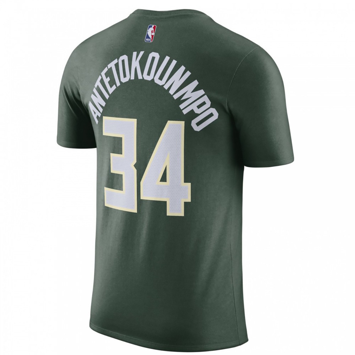 T-shirt de Criança Milwaukee Bucks Giannis Antetokounmpo Verde-2