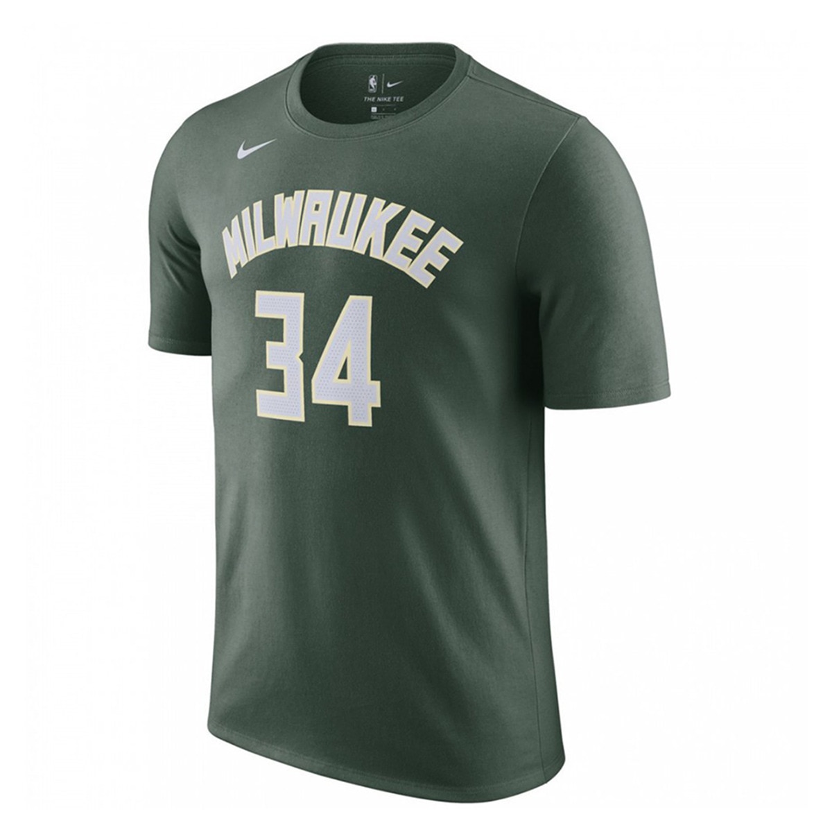 T-shirt de Criança Milwaukee Bucks Giannis Antetokounmpo Verde-1