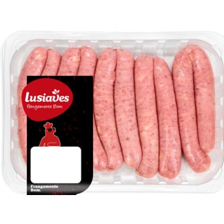 Salsichas de Peru embalagem 500 g - Lusiaves
