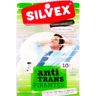 Discos Anti-Transpirantes embalagem 10 unidades - Silvex