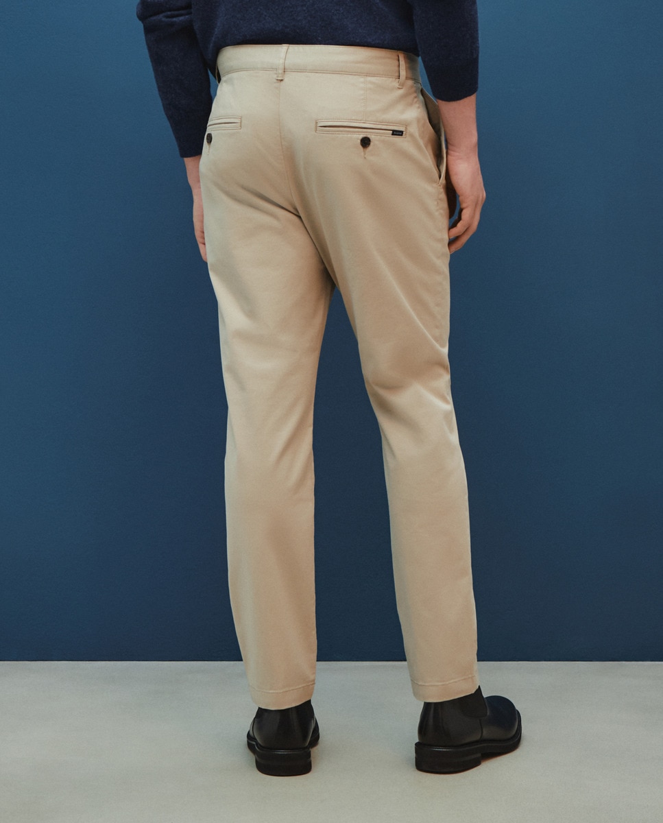 Pantalón hombre de sport slim algodón elastómero · Dustin · El