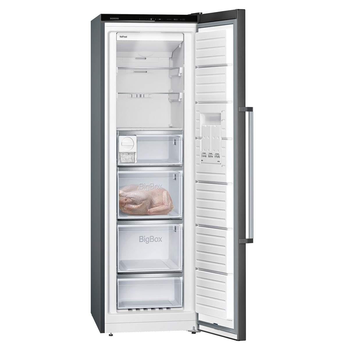 Congelador vertical Siemens No Frost - GS36NAXEP Inox antihuellas-2