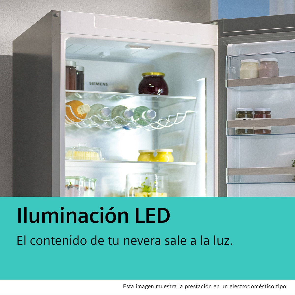 Frigorífico 1 puerta Siemens hyperFresh Plus - KS36VAWEP Blanco-6