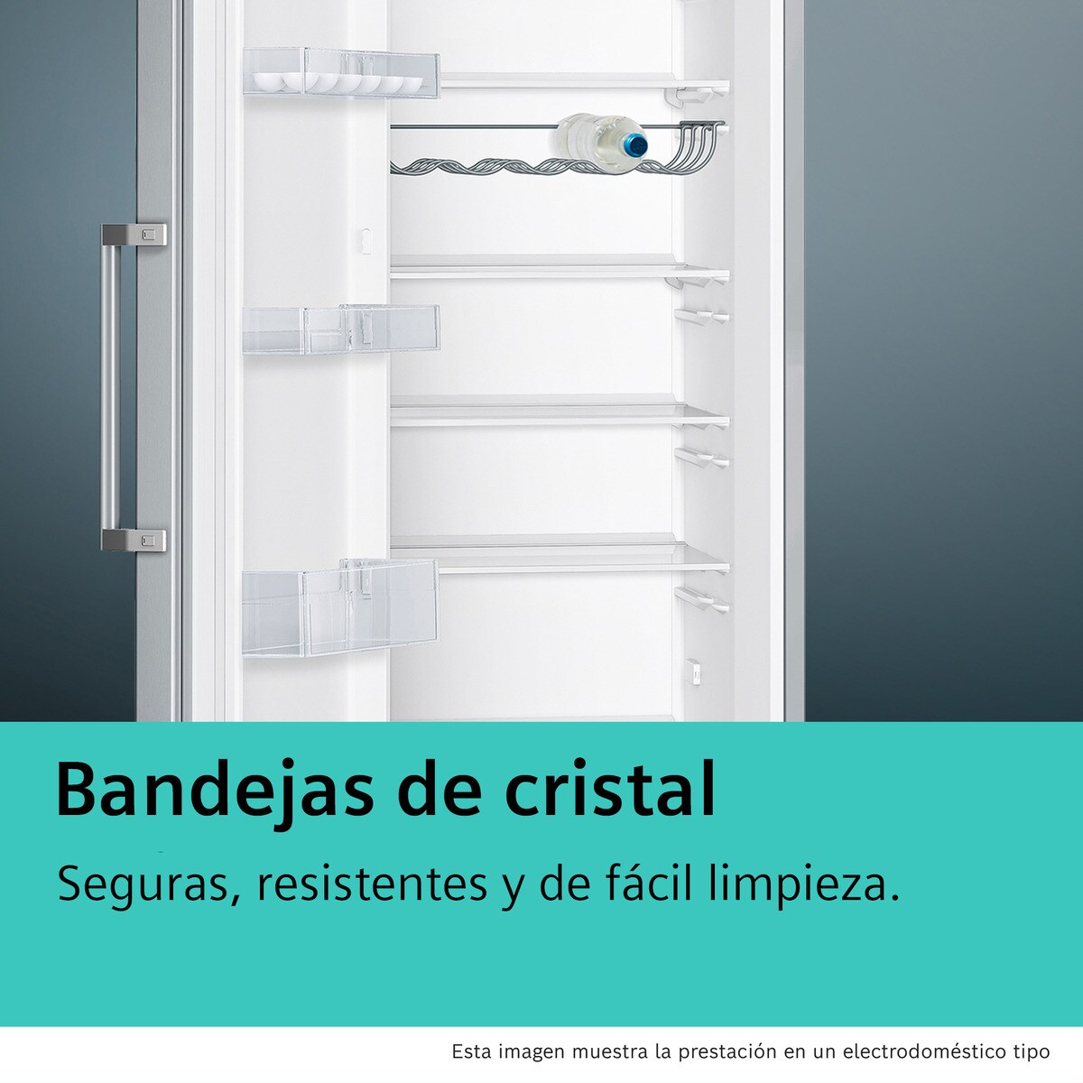 Frigorífico 1 puerta Siemens hyperFresh Plus - KS36VAWEP Blanco-8