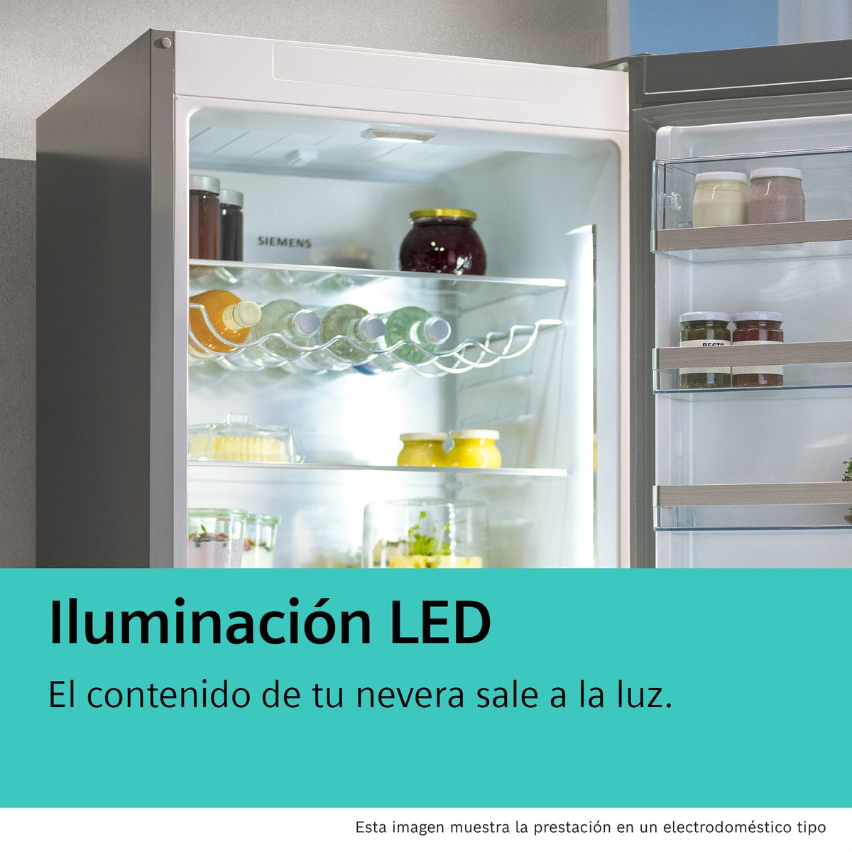 Frigorífico Combi Siemens No Frost - KG36N2WCF Blanco-11