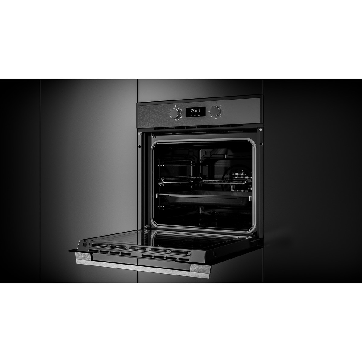 Horno multifunción Teka pirolítico - HSB 620P BK NEG 7