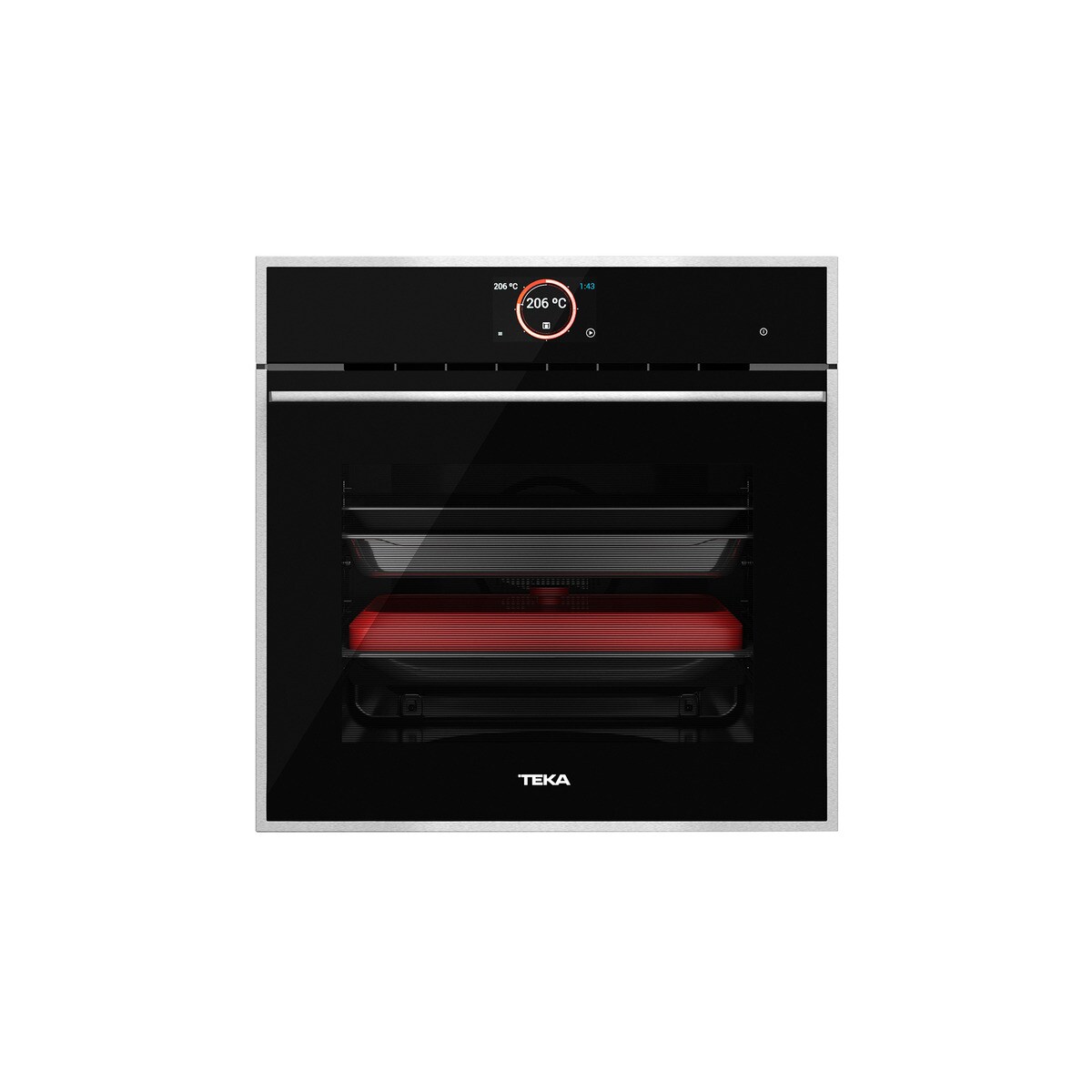 Horno multifunción Teka pirolítico - IOVEN P INOX Inox-10