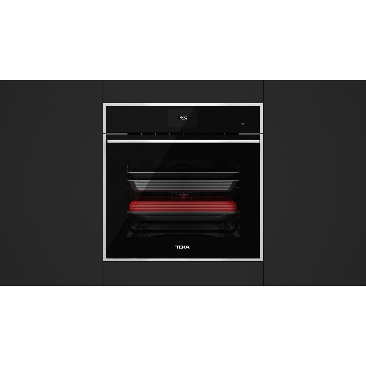 Horno multifunción Teka pirolítico - IOVEN P INOX Inox-3
