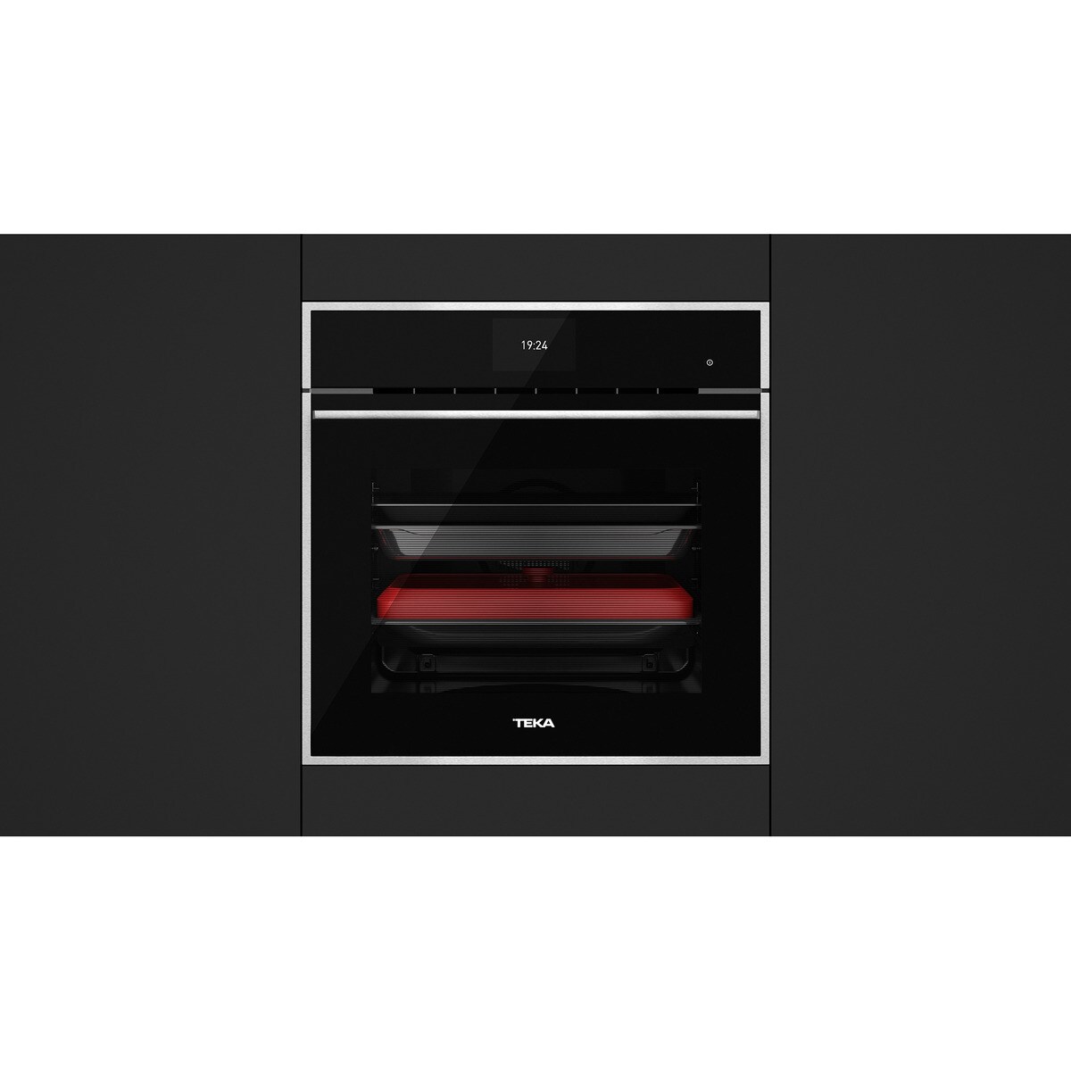 Horno multifunción Teka pirolítico - IOVEN P INOX Inox-3