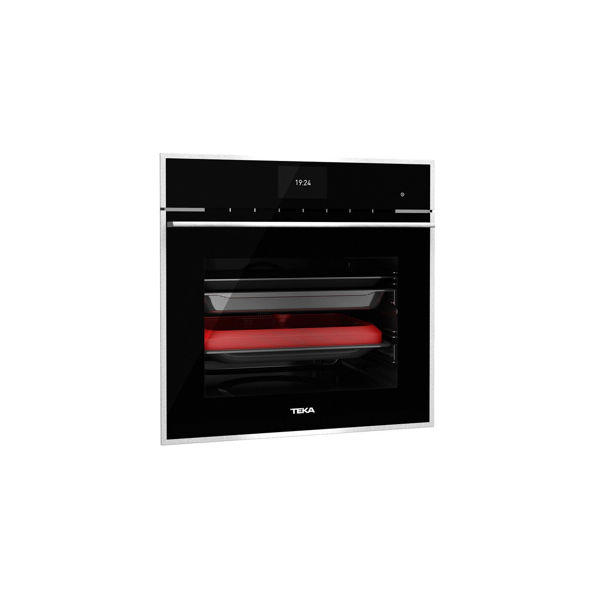 Horno multifunción Teka pirolítico - IOVEN P INOX Inox-1
