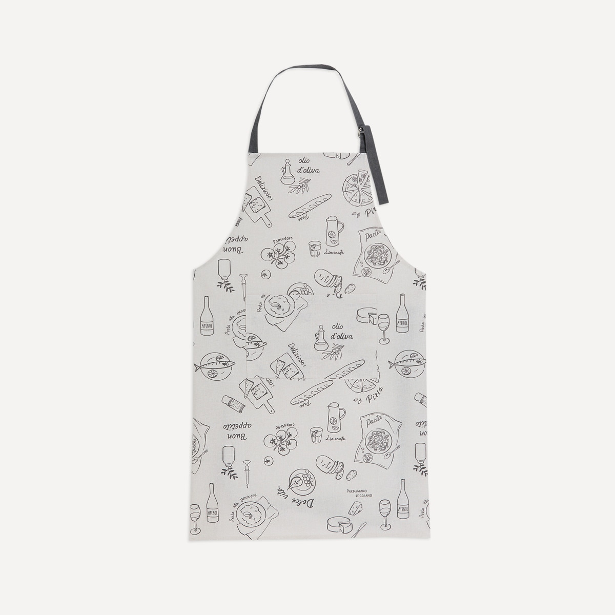 Delantal algodón Dinner Basics El Corte Inglés Multicolor-1