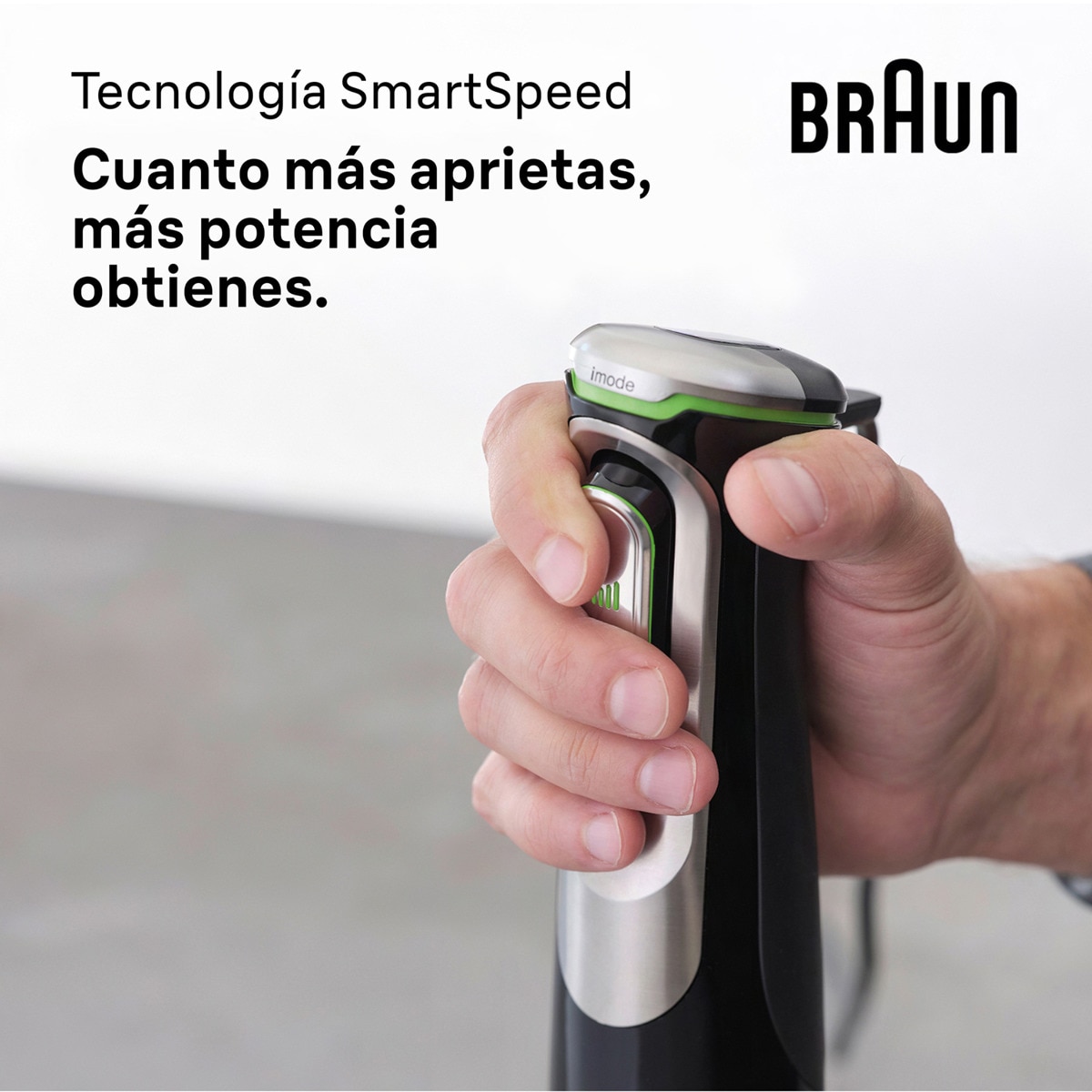 Batidora de mano Braun Minipimer MultiQuick 9 MQ9135XI SmartSpeed avanzado Negro-4