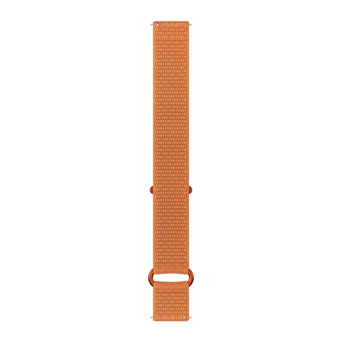 Bracelete para Relógio 22 mm em Nylon e Velcro M-L Laranja-2