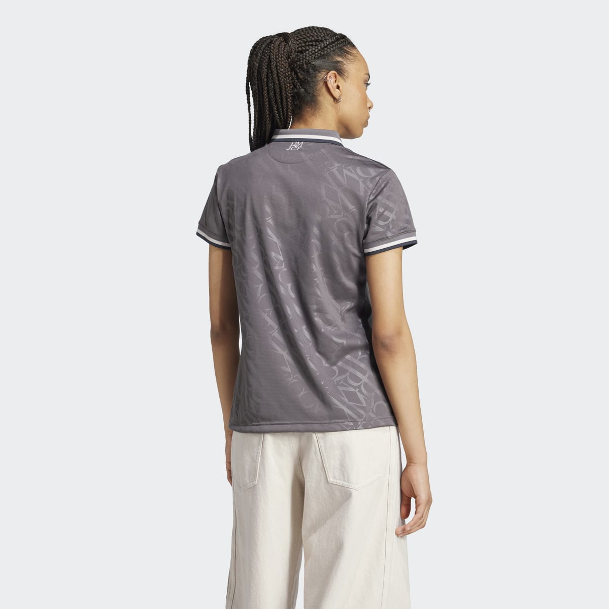 T-shirt de Mulher 3.º Equipamento Real Madrid 24/25 Cinzento-2