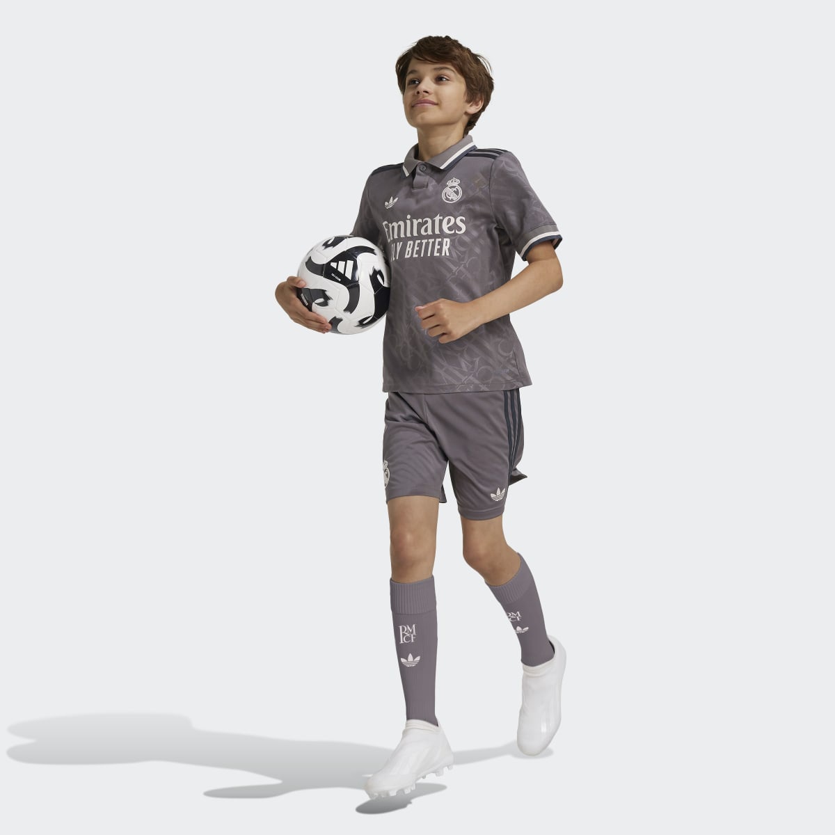 Conjunto de Criança 3.º Equipamento Real Madrid 24/25 Charcoal-5