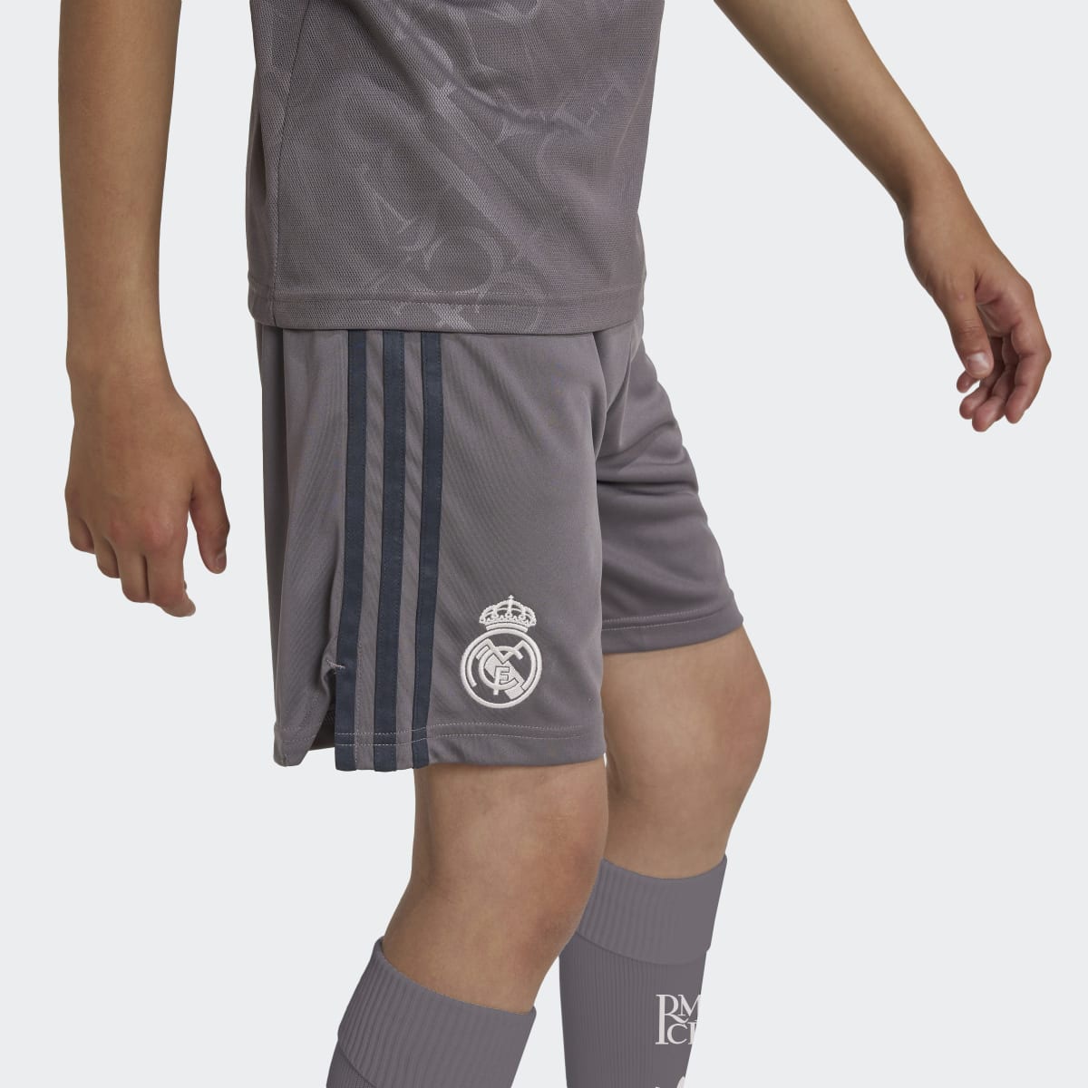 Conjunto de Criança 3.º Equipamento Real Madrid 24/25 Charcoal-4