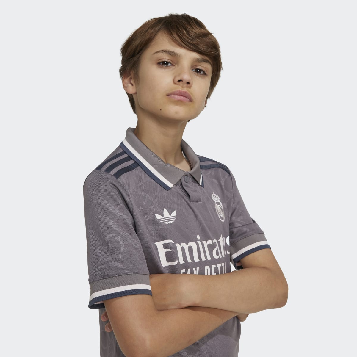 Conjunto de Criança 3.º Equipamento Real Madrid 24/25 Charcoal-3