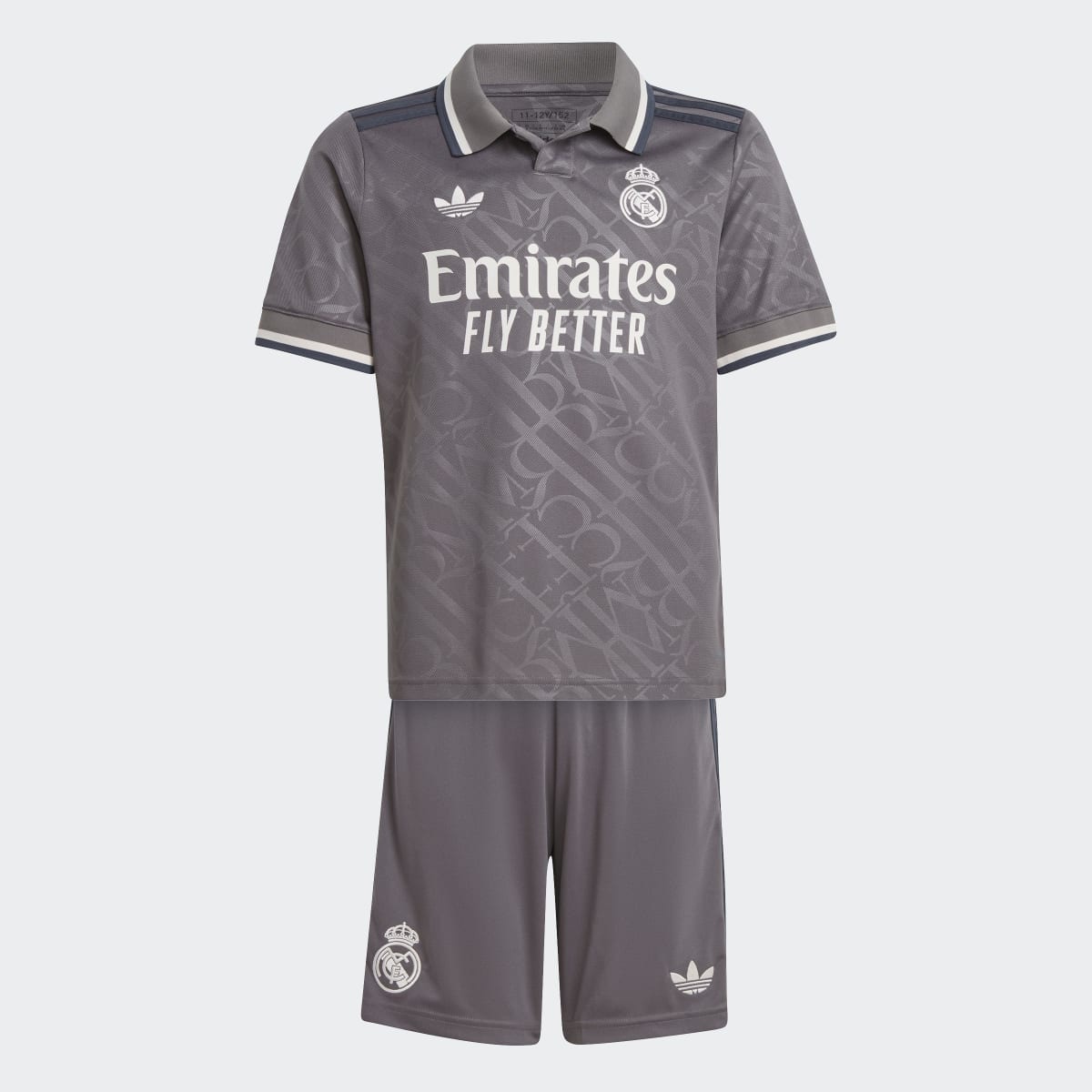 Conjunto de Criança 3.º Equipamento Real Madrid 24/25 Charcoal-6