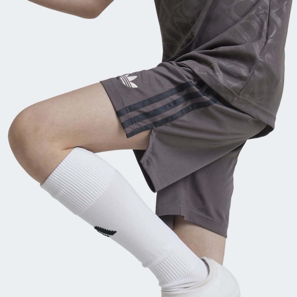 Calções de Criança 3.º Equipamento Real Madrid 24/25 Cinzento-3