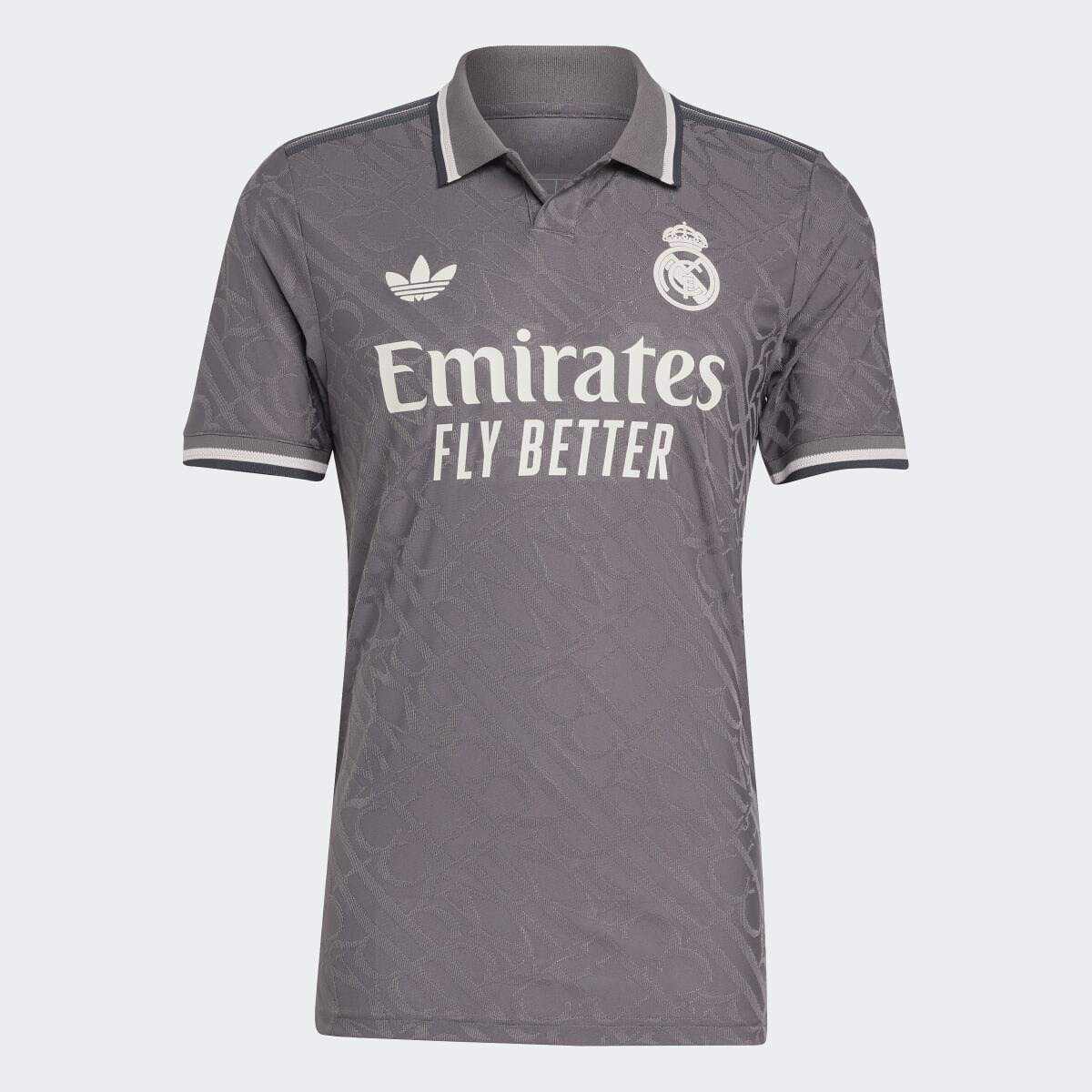 T-shirt de Homem 3.º Equipamento Real Madrid 24/25 Cinzento-6
