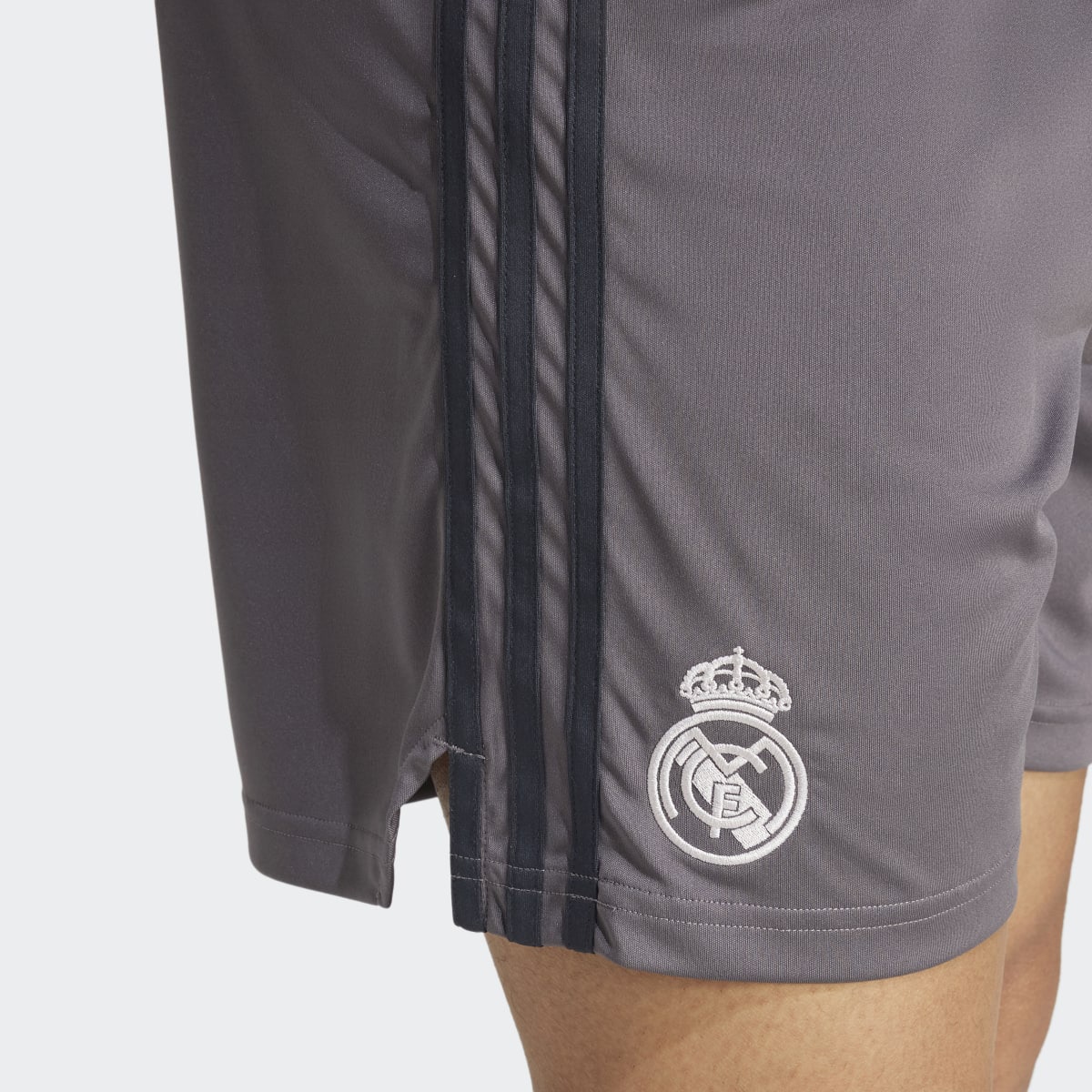 Calções de Homem 3.º Equipamento Real Madrid 24/25 Cinzento-4