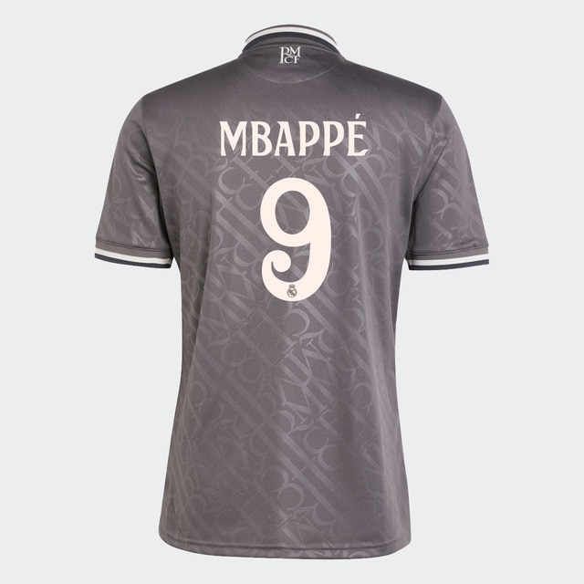 Imagem 0 de T-shirt de Homem 3.º Equipamento Real Madrid CF 2024-2025 Mbappé 9