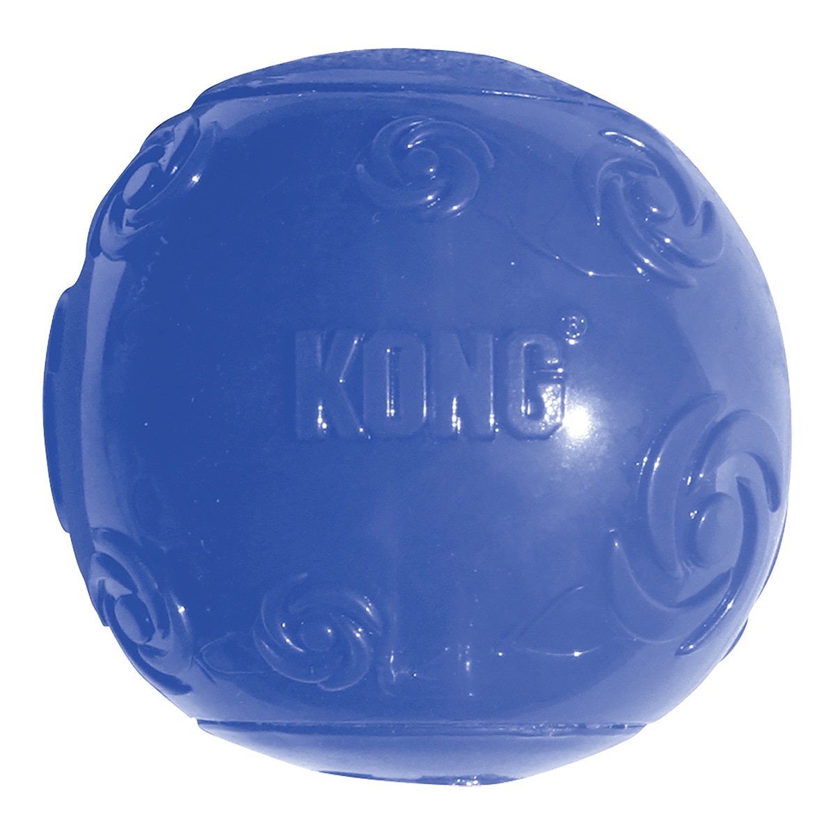 Juguete Kong para perros Squeezz Pelota Azul-1