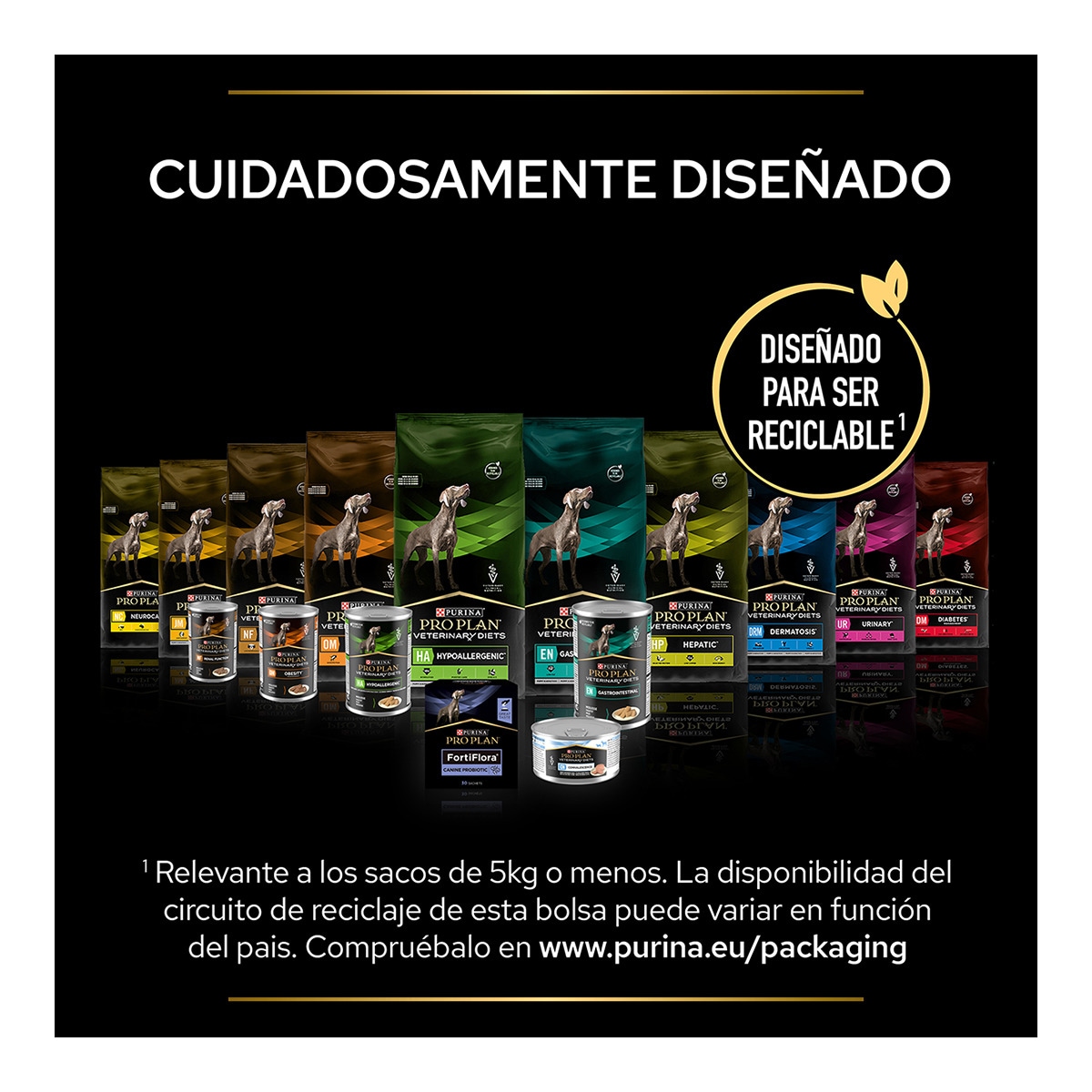 Pienso para perros cachorros y adultos Purina Pro Plan Hepatic Dietas Veterinarias 12 kg 6