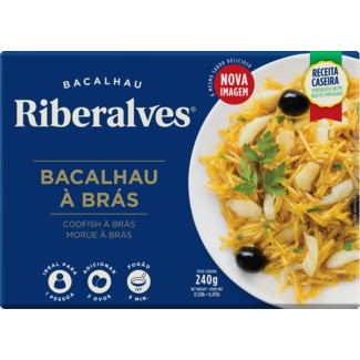 Bacalhau à Brás embalagem 240 g - Riberalves
