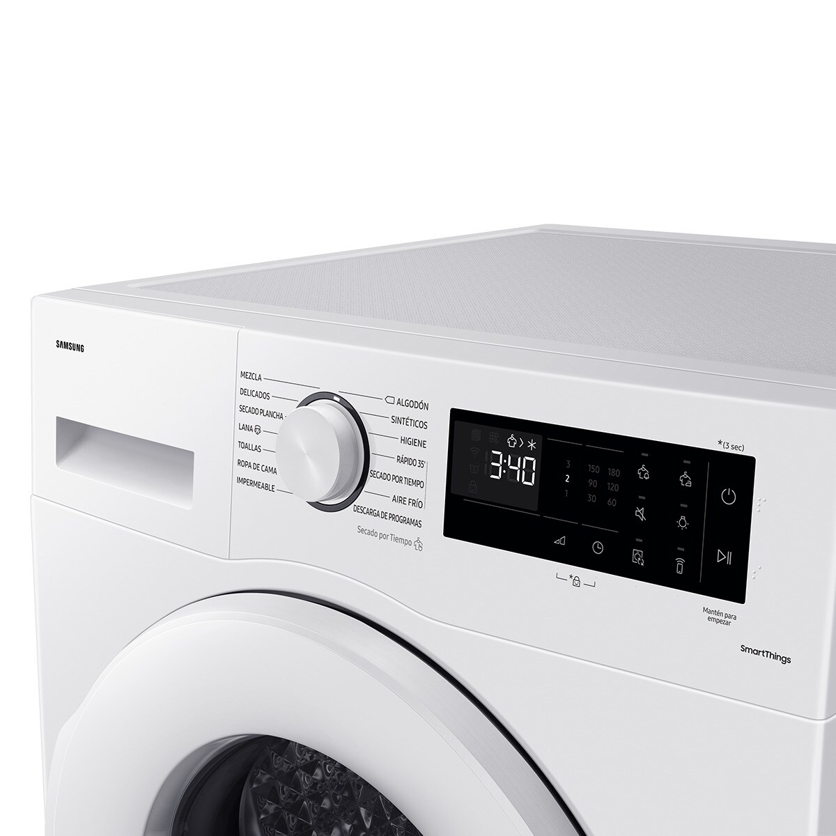 Secadora AI Samsung 9kg Hygiene Care Clase C Blanca DV90CGC2A0TEEC Blanco-9