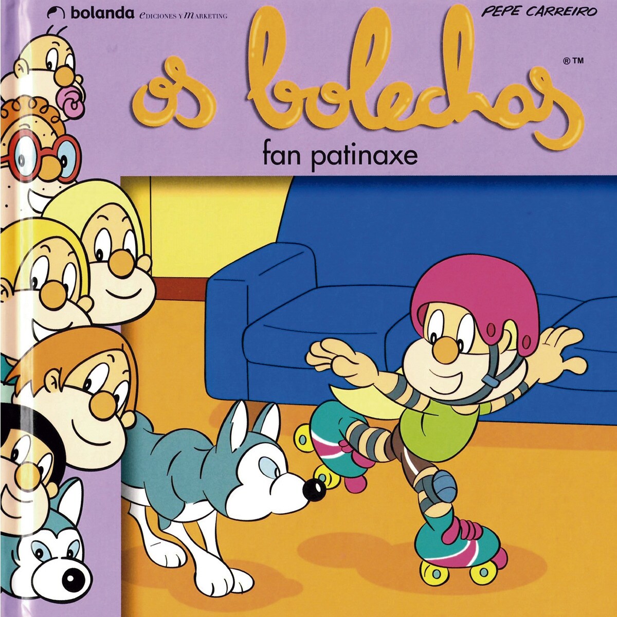 Os Bolechas practican patinaxe (Capa dura) 1